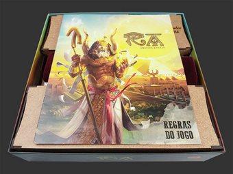 Organizador (Insert) y tableros para el juego Rá. image