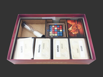 Translated text: Organizer (Insert) for Codenames with (Removable) Panel image