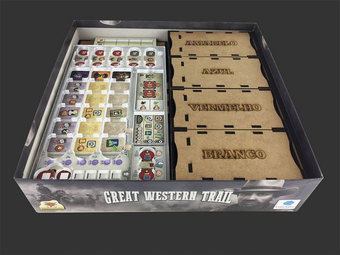 Organizador (Insert) para Great Western Trail PREMIUM (com Overlay) Full hd image