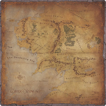 Tappetino di gioco Il Signore degli Anelli: Viaggi nella Terra di Mezzo image