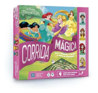 Jogo de Tabuleiro Corrida Mágica Disney Princesa - Copag