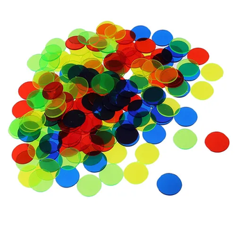 Profissional Bingo Contadores De Cor Transparente Plás Full hd image