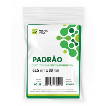 Sleeve Blue Core Padrão  Verde (63.5mm X 88mm) Full hd image