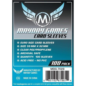 Sleeve Mayday Euro (59mm X 92mm) Full hd image