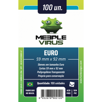 Sleeve Meeple Vírus Euro Full hd image