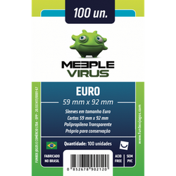 Sleeve Meeple Vírus Euro image