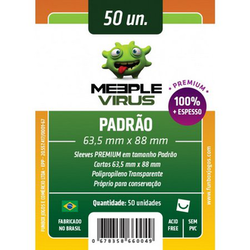 Funda Meeple Virus Premium Standard image