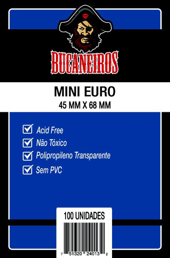 Sleeve Mini Euro (45 X 68) Bucaneiros Full hd image