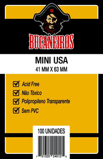 Sleeve Mini Usa (41 X 63) Bucaneiros Full hd image
