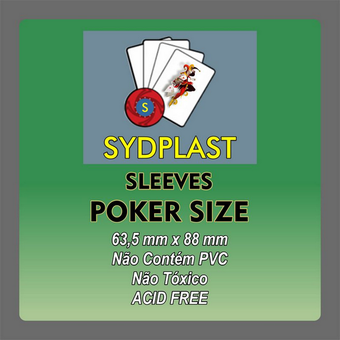 Sleeve Padrão (Poker Size) Sydplast (63,5X88) Full hd image
