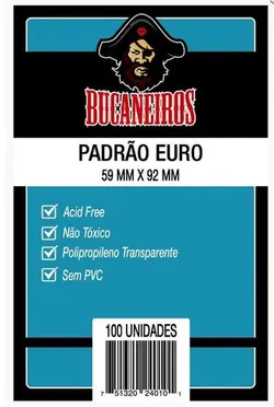 Sleeves Bucaneiros Padrão Euro image
