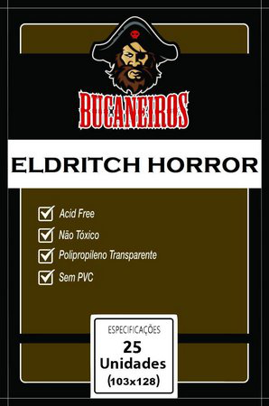 Manches personnalisées Eldritch Horror / Arkham Horror (103mm x 128mm) image