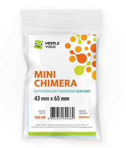 Protetores de cartas Meeple Virus Mini Chimera (43X65mm) image
