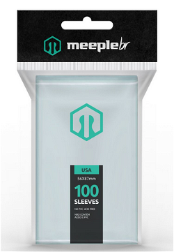 Sleeves Meeplebr Padrão Usa 56 X 87 Mm image