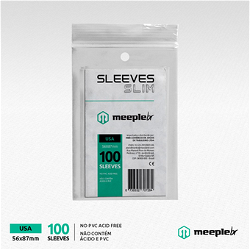 Sleeves Meeplebr Slim Usa 56 X 87 Mm image