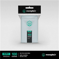 Sleeves MeepleBR: EURO 59 x 92 mm image