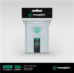 Sleeves MeepleBR: PADRAO 63,5 x 88 mm image