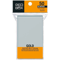 Sleeves Redbox: GOLD 80 x 120 mm image