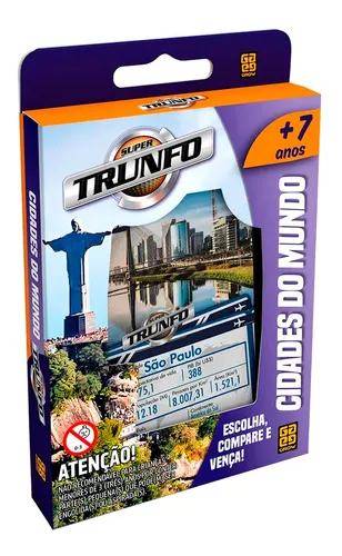 Super Trunfo Cidades Do Mundo Grow Full hd image