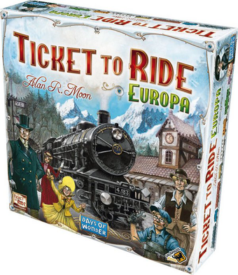 Ticket To Ride Europa (Replacement) image