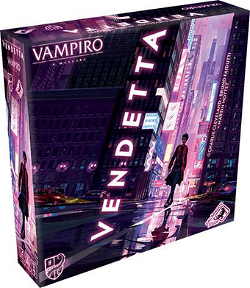 Le jeu de société Vampiro: A Máscara - Vendetta se traduit en français par Vampires : La Masquerade  image