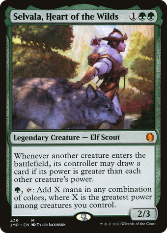 selvala heart of the wilds alter