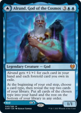 Alrund, God of the Cosmos // Hakka, Whispering Raven image