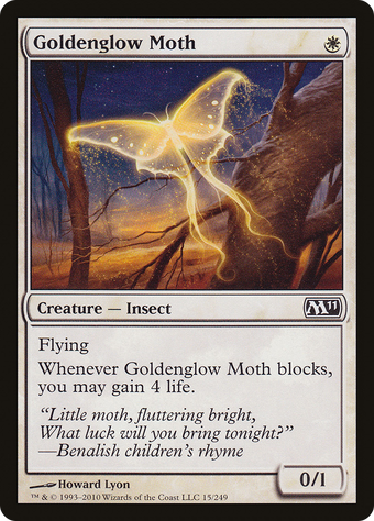 Goldenglow Moth image