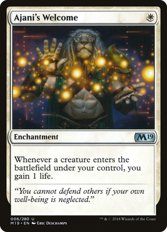 Ajani's Welcome image