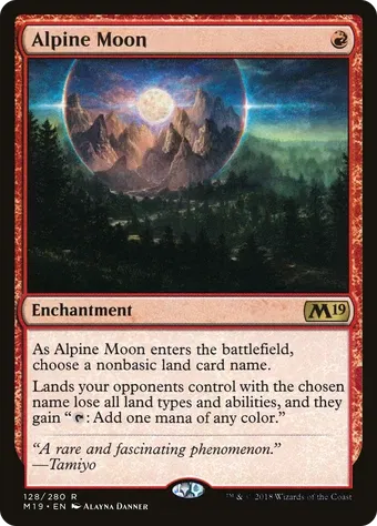 Alpine Moon image