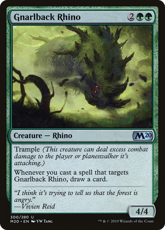 Gnarlback Rhino image