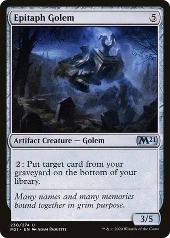 Epitaph Golem image
