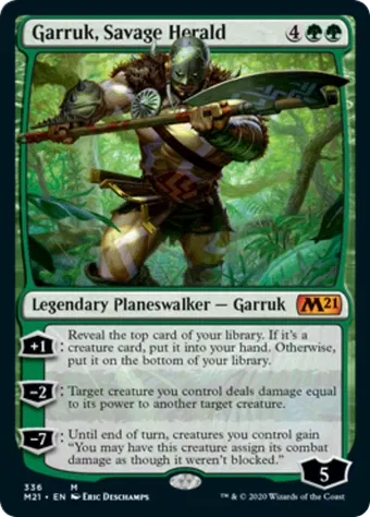 Garruk, Savage Herald image