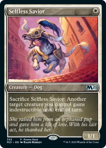 Selfless Savior image