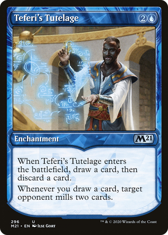 Combo Teferi's Tutelage +peer Into The Abyss + Magic: The Gathering Mtg