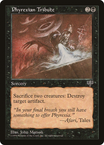 Phyrexian Tribute image