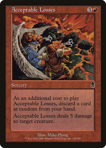 Acceptable Losses image