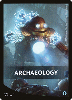 Carte d'archéologie