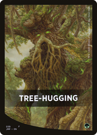 Tree-Hugging Card image