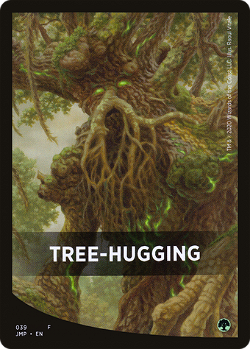 나무를 안아주는 카드