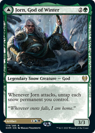 Jorn, God of Winter // Kaldring, the Rimestaff image