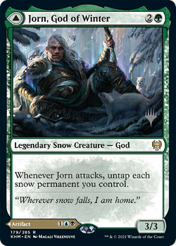 ヨルン、冬の神 // 凍結の杖カルドリング