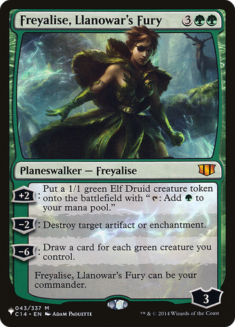 Freyalise, Llanowar's Fury image