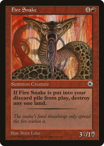 Fire Snake image
