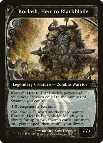 Korlash, Heir to Blackblade image
