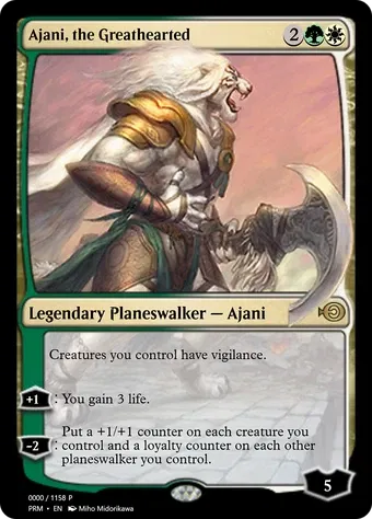 Ajani, the Greathearted image