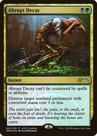 Abrupt Decay image