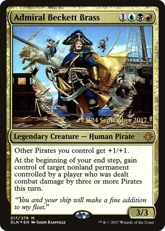 Admiral Beckett Brass image