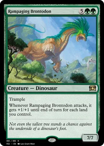 Rampaging Brontodon image