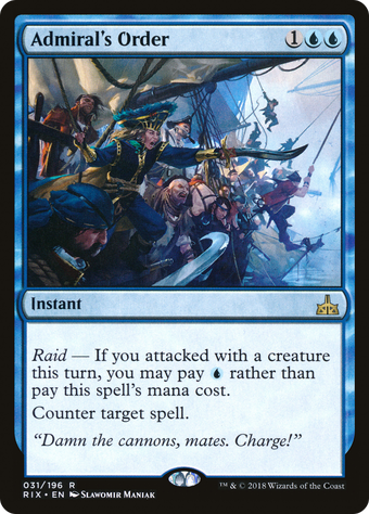 Admiral's Order image